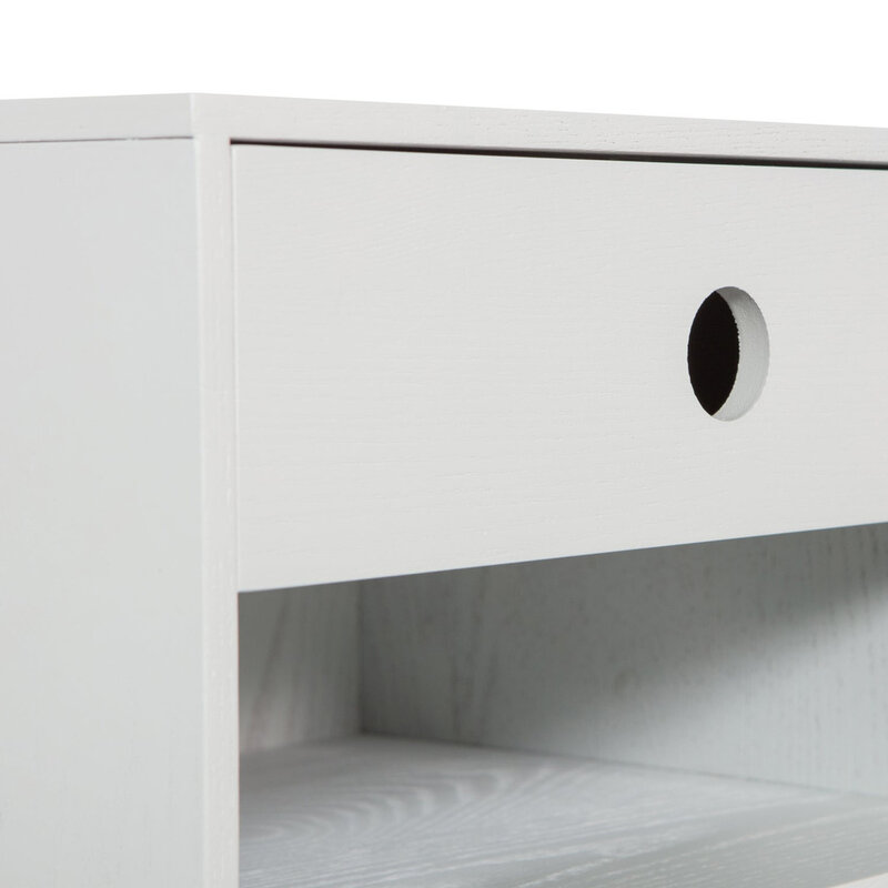 WOOOD-collectie Nancy Hanging Bedside Table Mist