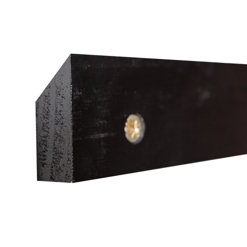 WOOOD-collectie Nancy Hanging Bedside Table Black