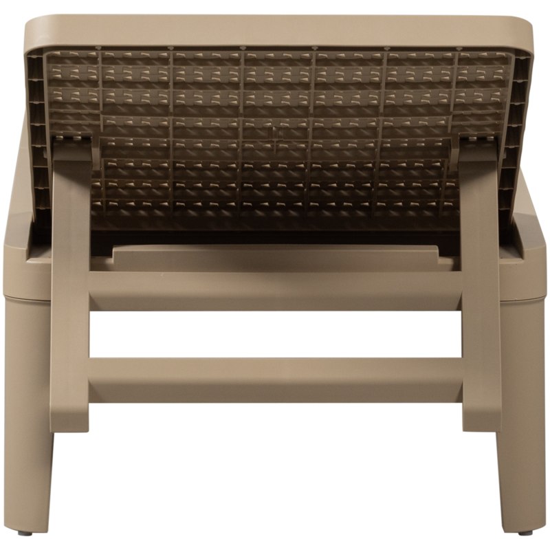 WOOOD-collectie JINTE LIGBED TUIN KUNSTSTOF ZAND