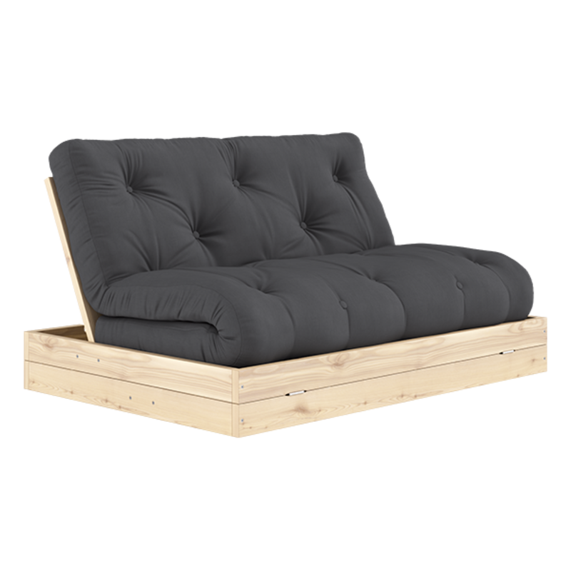 Karup Design-collectie Flip slaapbank Raw 140 X 200 incl matras