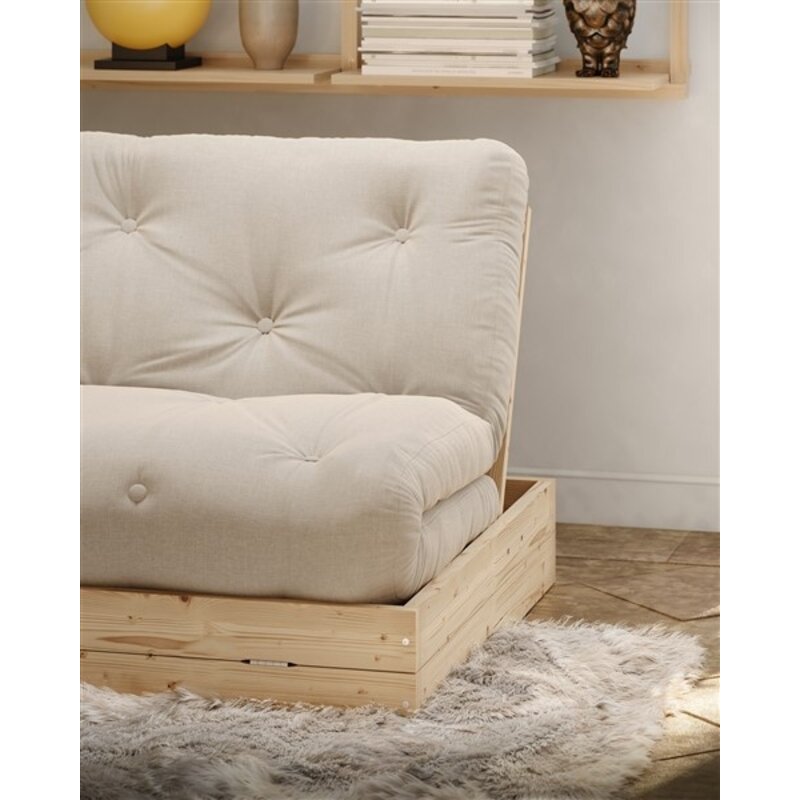Karup Design-collectie Flip slaapbank Raw 140 X 200 incl matras