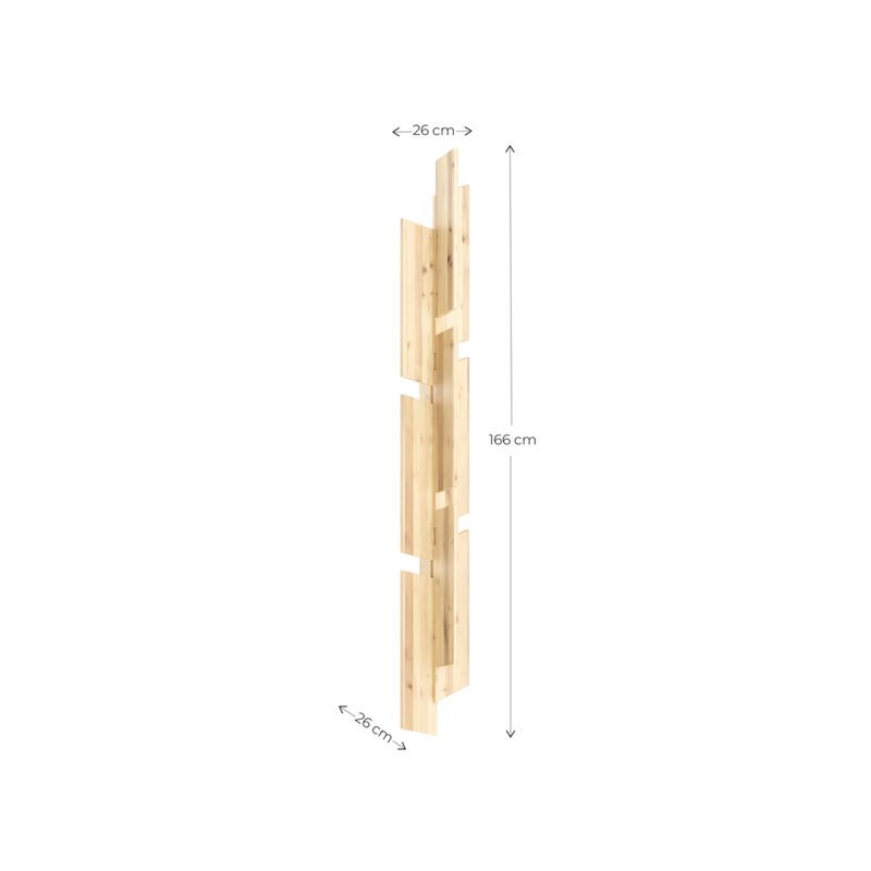 Karup Design-collectie Keeper Wall Rack Raw