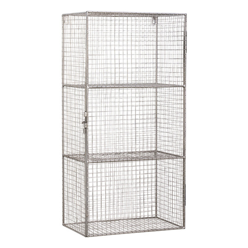Madam Stoltz-collectie Iron wall cabinet Steel