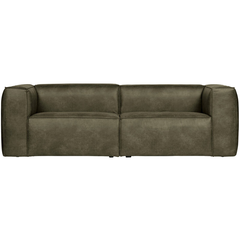 WOOOD-collectie Bean 3,5-seater Sofa Army