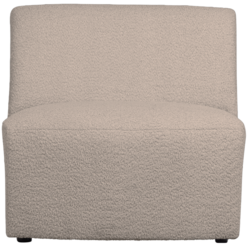 WOOOD-collectie Coco 1-zits Element BouclÉ Zand