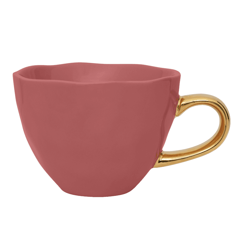 Urban Nature Culture-collectie Good Morning Kopje Cappuccino / Tea dia 11 cm - Brandied Apricot (set of 4)