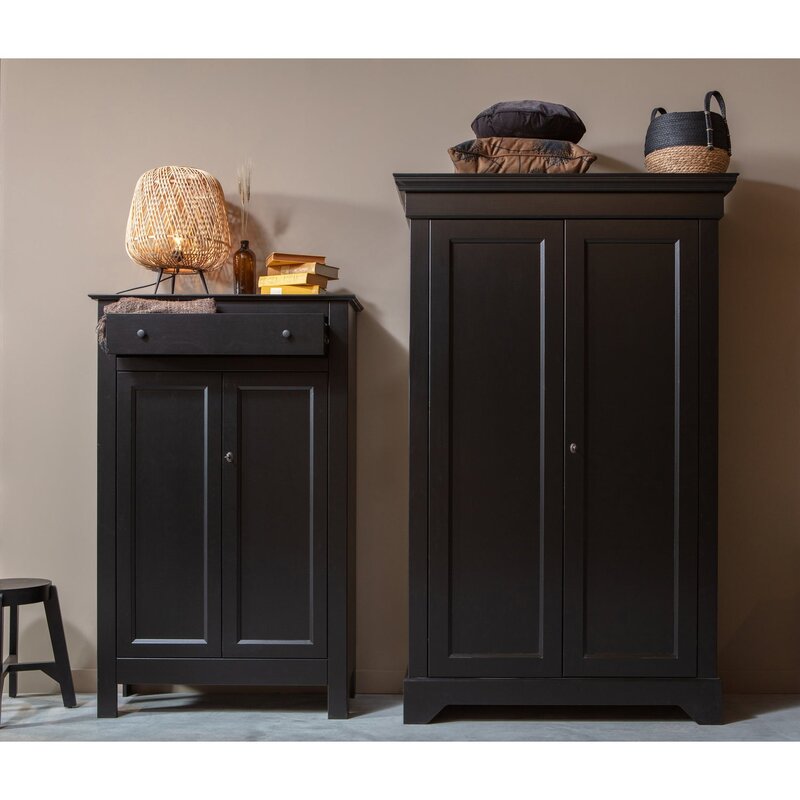 WOOOD-collectie Eva Cabinet Pine Black