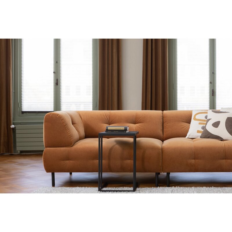 WOOOD-collectie Lloyd 4-seater Washed Velvet Cinnamon
