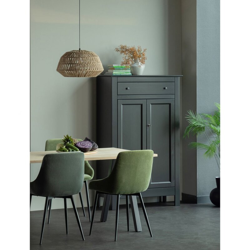 WOOOD-collectie Eva Cabinet Pine Black