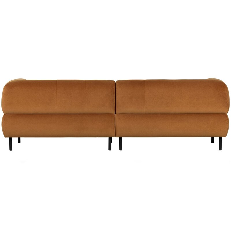 WOOOD-collectie Lloyd 4-seater Washed Velvet Cinnamon