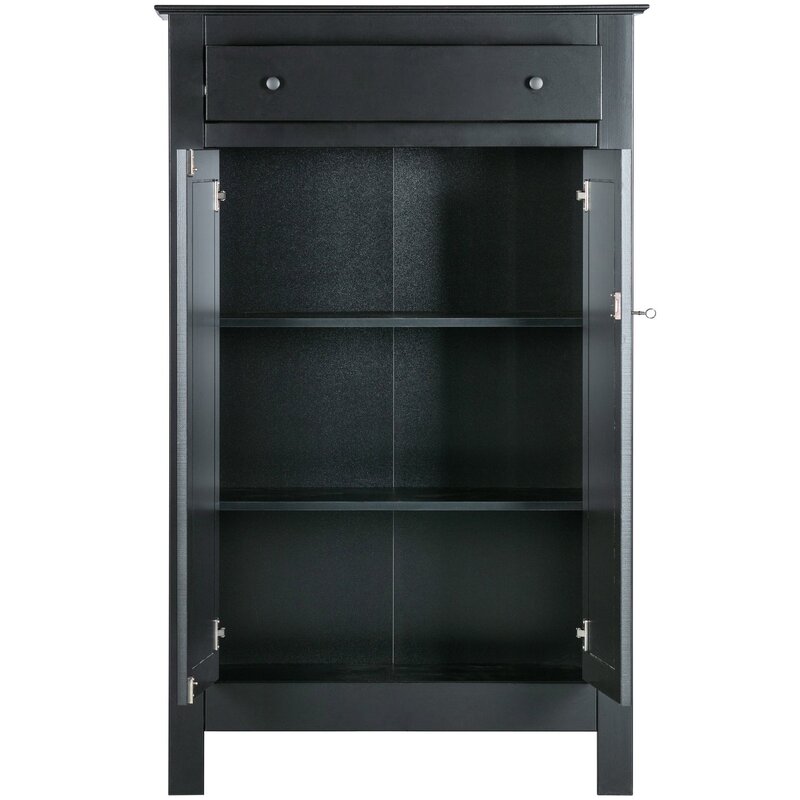 WOOOD-collectie Eva Cabinet Pine Black