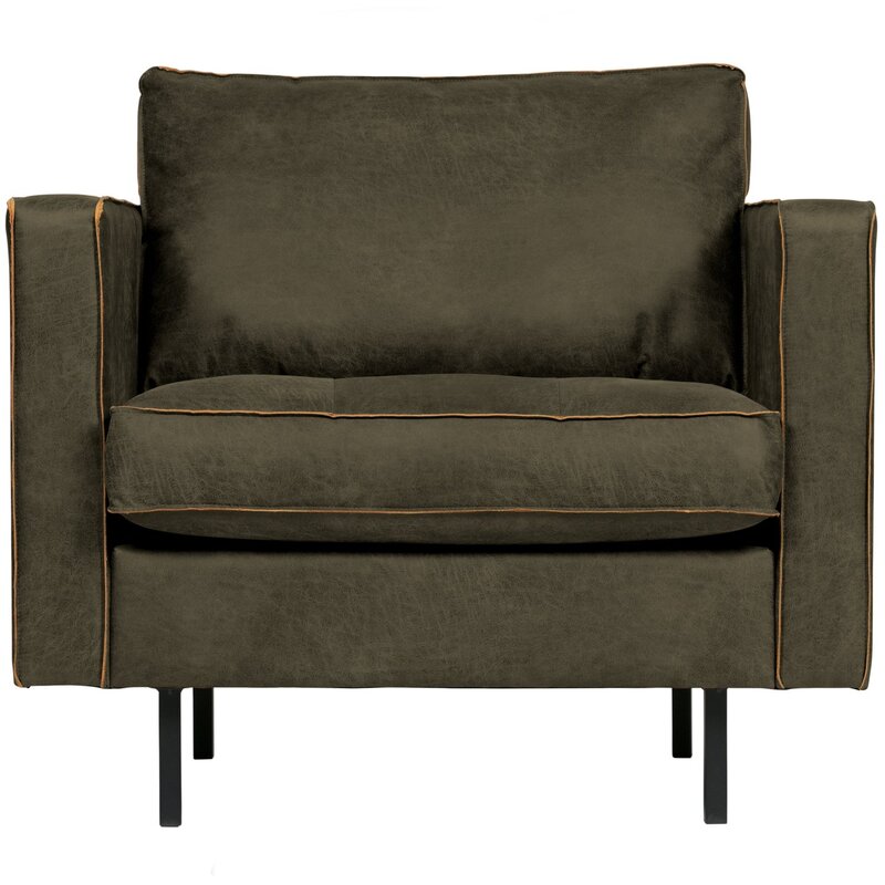 WOOOD-collectie Rodeo Classic Armchair Army