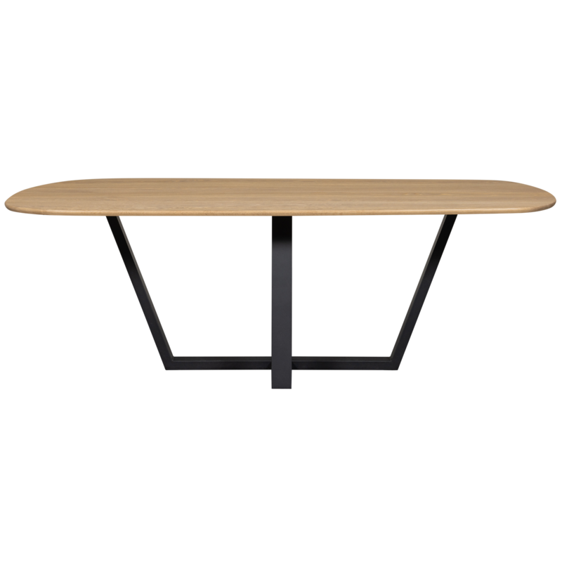 WOOOD-collectie Tablo Eettafel Organisch Dl 220X100Cm Transparant [Fsc]