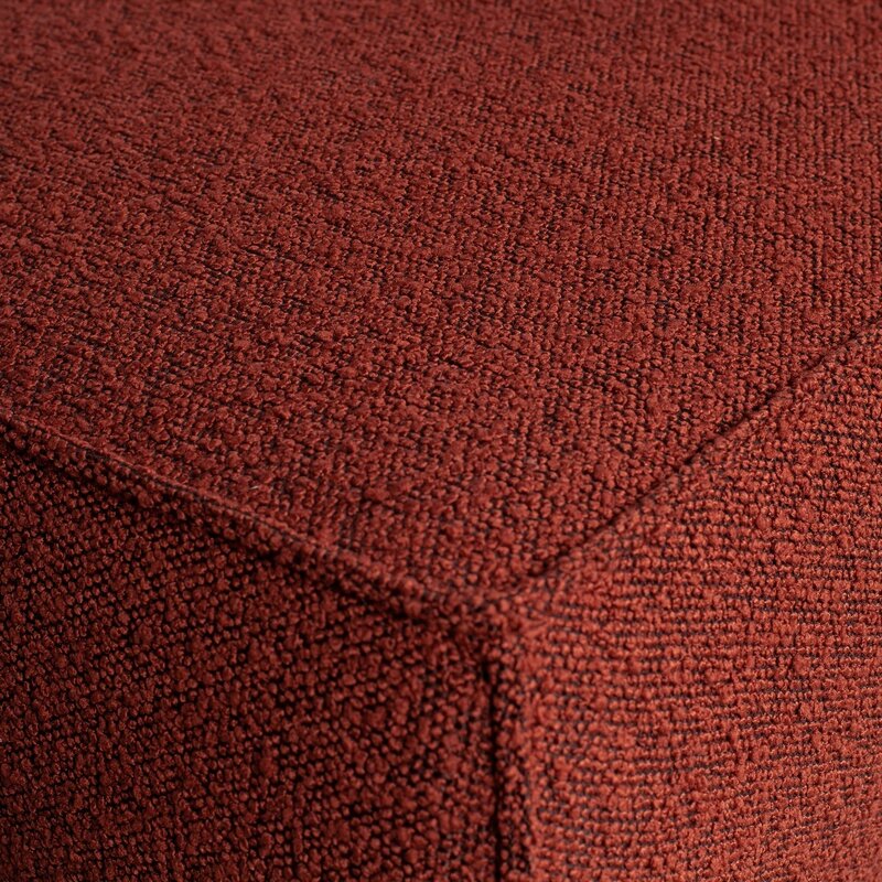 WOOOD-collectie Statement Xl 4-zits Bank 372 Cm BouclÉ Chestnut