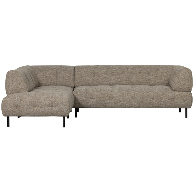 WOOOD-collectie Lloyd Corner Sofa Left Coarse Woven Brown Melange