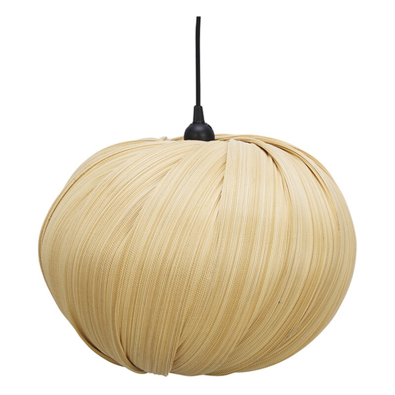 Madam Stoltz-collectie Bamboo ceiling lamp Natural