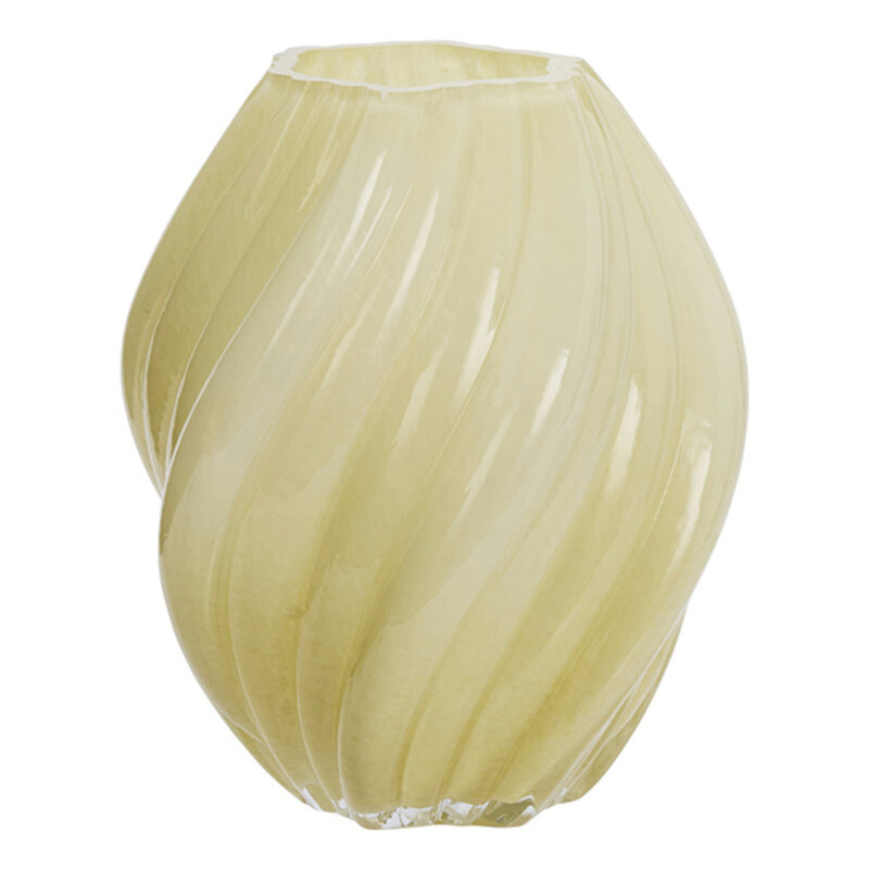 Madam Stoltz-collectie Glazen vaas Honing