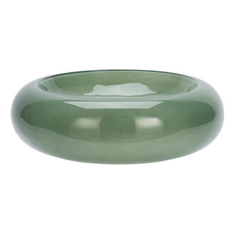Madam Stoltz Glass bowl Green