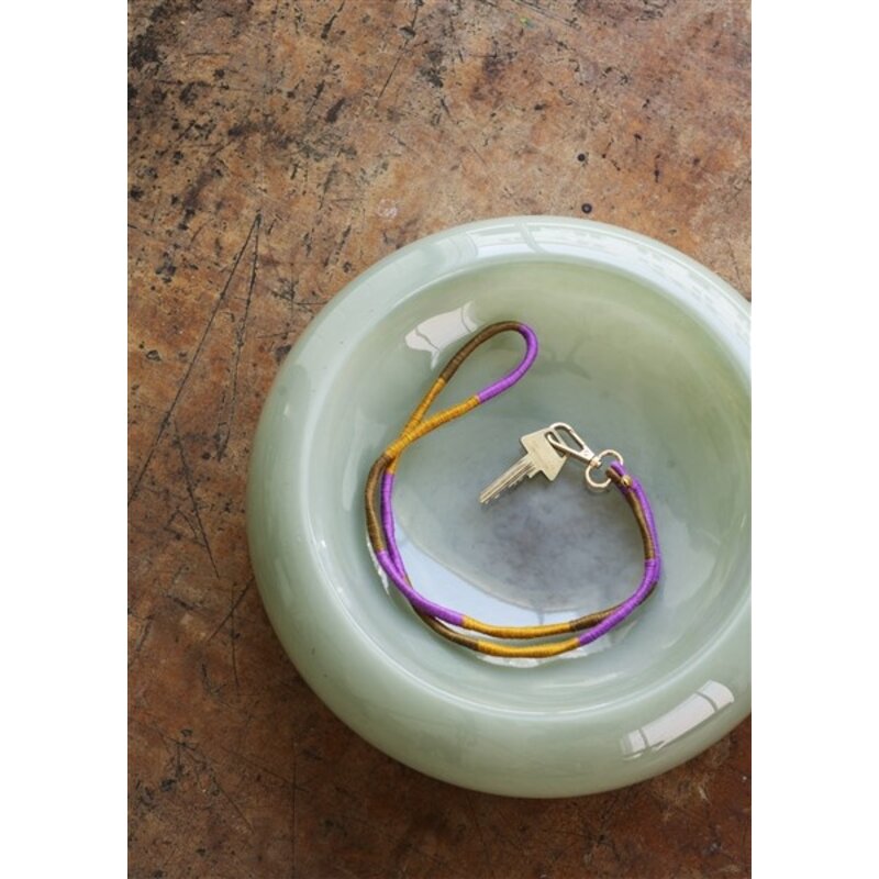 Madam Stoltz-collectie Glass bowl Green