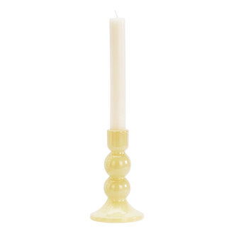 Madam Stoltz Glass candle holder Honey Madam Stoltz Glass candle holder Honey