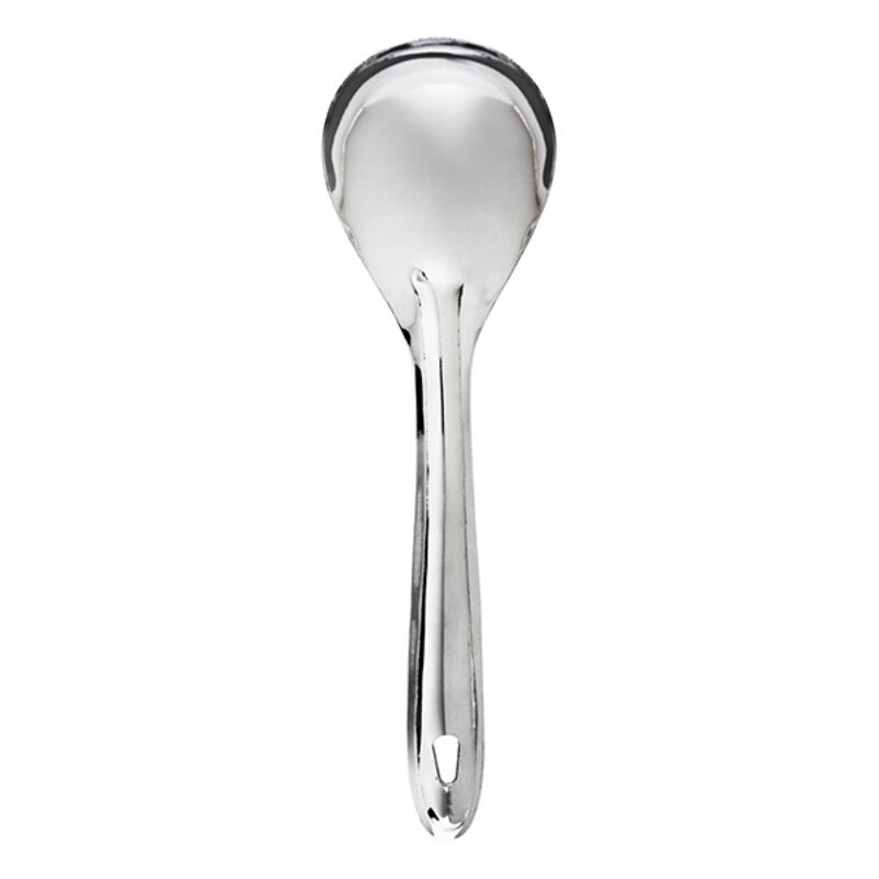 Madam Stoltz-collectie Roestvrijstalen opscheplepel zilver L:25 cm