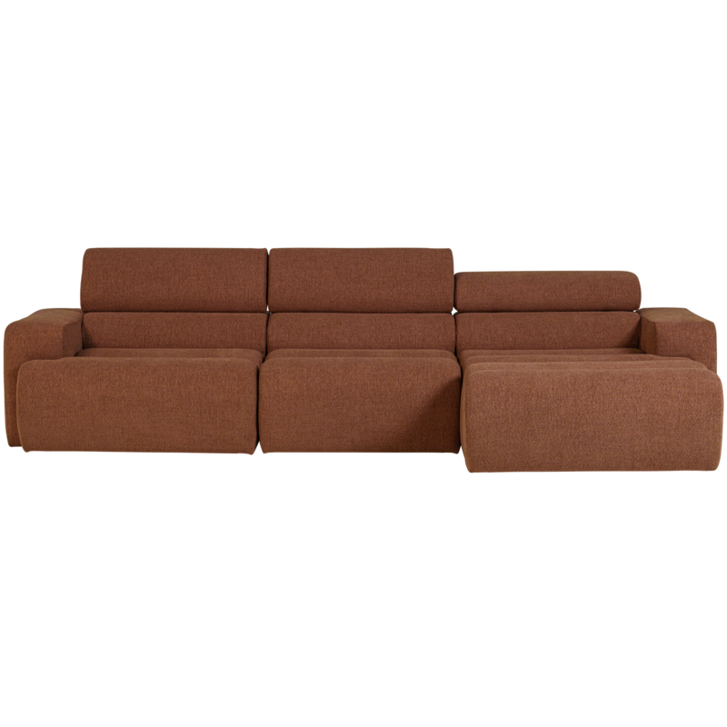 WOOOD-collectie Novi Chaise Longue Bank Rechts Boucle Terra