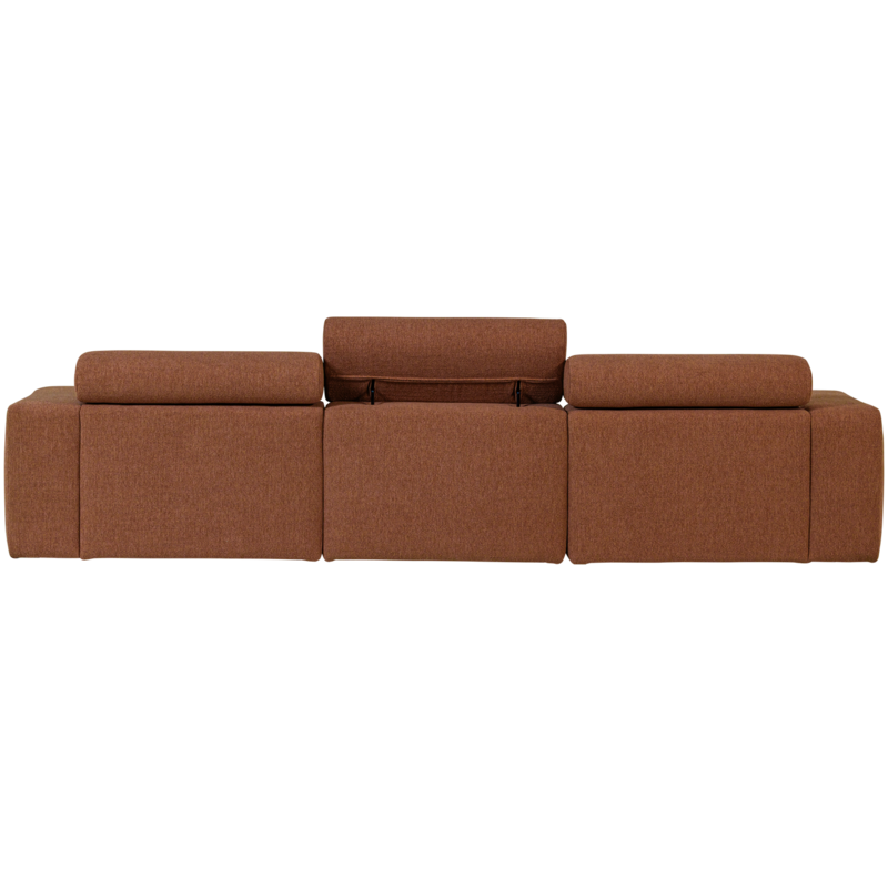 WOOOD-collectie Novi Chaise Longue Bank Rechts Boucle Terra