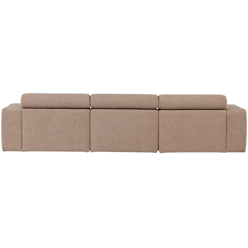 WOOOD-collectie Novi Chaise Longue Bank Links Boucle Taupe