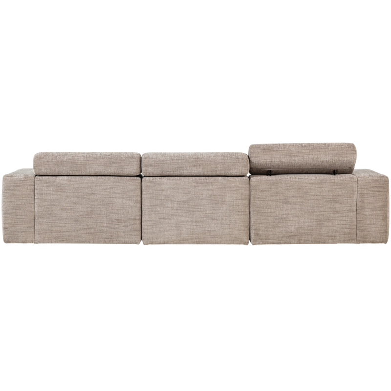 WOOOD-collectie NOVI CHAISE LONGUE BANK RECHTS NATUREL MELANGE