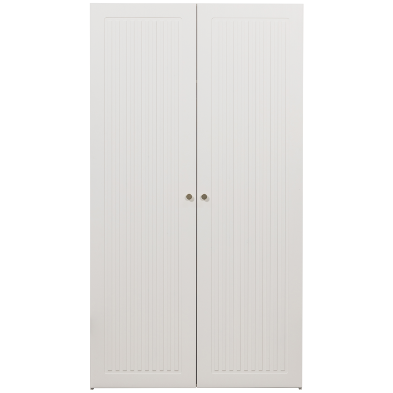 WOOOD-collectie Sipke Garderobekast Grenen Wit [Fsc]