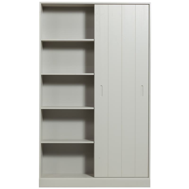 WOOOD-collectie Mila Schuifdeurkast Grenen Dust [Fsc]