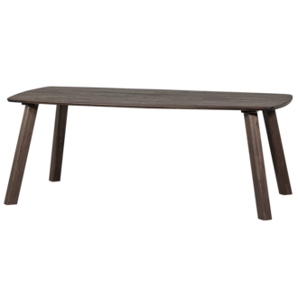 WOOOD Tablo Eettafel Deens Ovaal Vl 180X100 Cm Mystic Brown [Fsc]