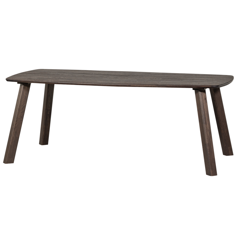 WOOOD-collectie Tablo Eettafel Deens Ovaal Vl 180X100 Cm Mystic Brown [Fsc]