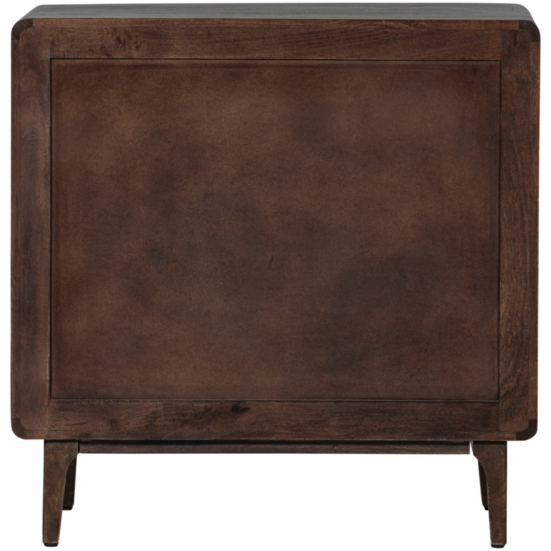 WOOOD-collectie Liya Ladekast Mango Hout Donkerbruin