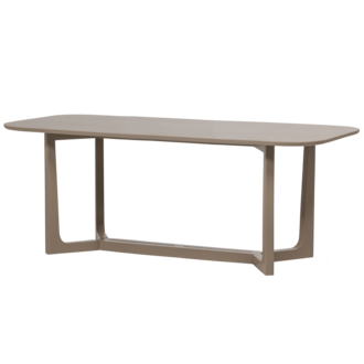 WOOOD Ferion Eettafel Mango Hout Mud 180X90Cm