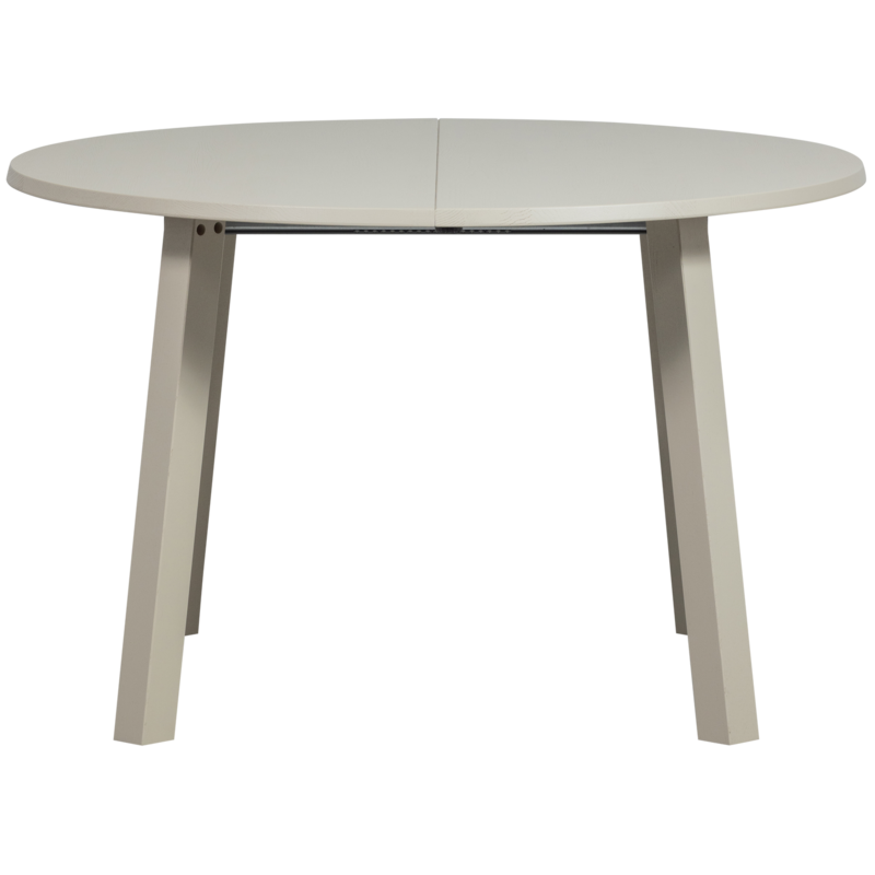 WOOOD-collectie Janne Uitschuifbare Eettafel Rond Eiken Dakargrau [Fsc]