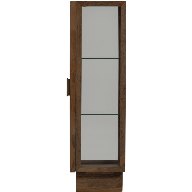 WOOOD-collectie Kella 1-Deurs Kast Mango Hout Bruin