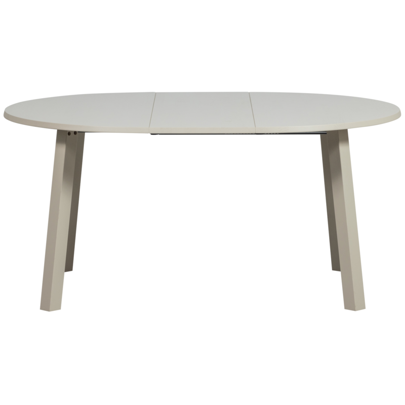 WOOOD-collectie Janne Uitschuifbare Eettafel Rond Eiken Dakargrau [Fsc]