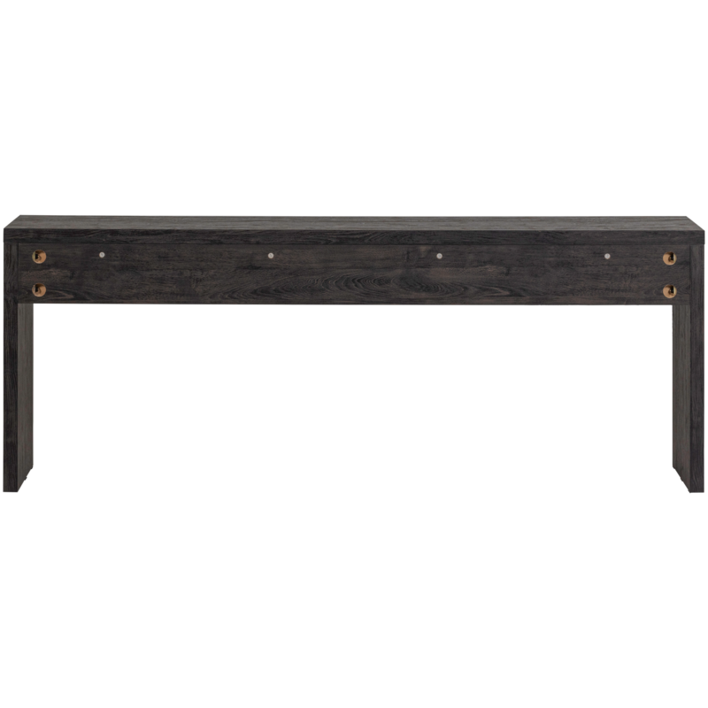 WOOOD-collectie MAAN SIDETABLE MDF DONKERBRUIN