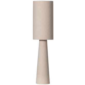 WOOOD Loft Tafellamp Metaal/Boucle Naturel 90Xo22 Cm