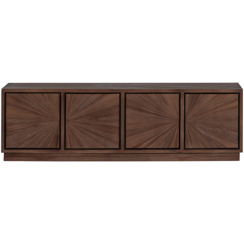 WOOOD-collectie Sun Tv Meubel Recycled Teak Bruin