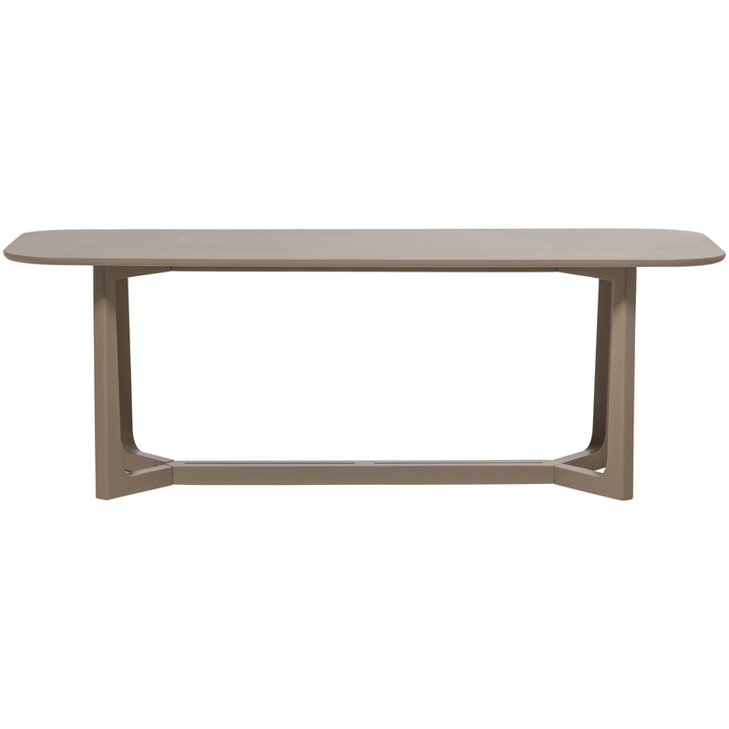 WOOOD-collectie Ferion Eettafel Mango Hout Mud 240X90Cm