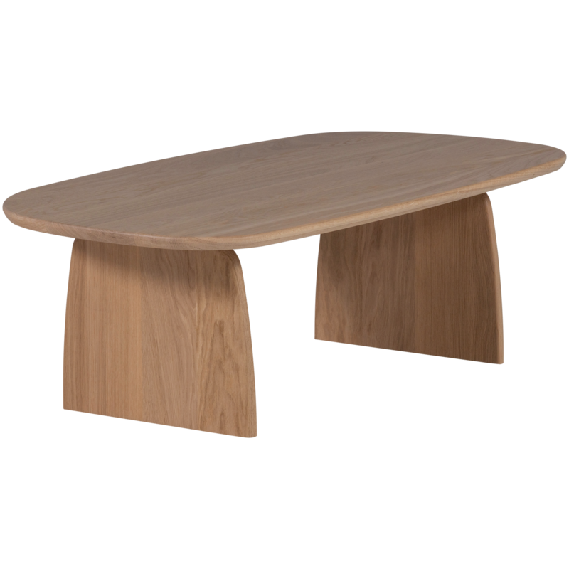 WOOOD-collectie TABLO SALONTAFEL 110 CM EIKEN TRANSPARANT [fsc]