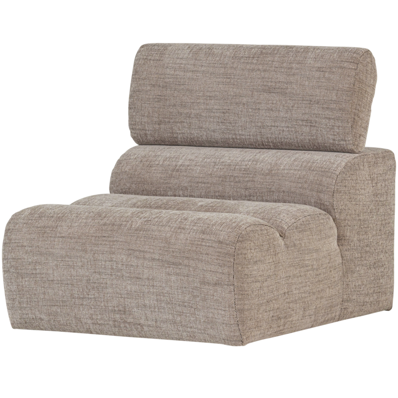 WOOOD-collectie NOVI 1-ZITS ELEMENT NATUREL MELANGE