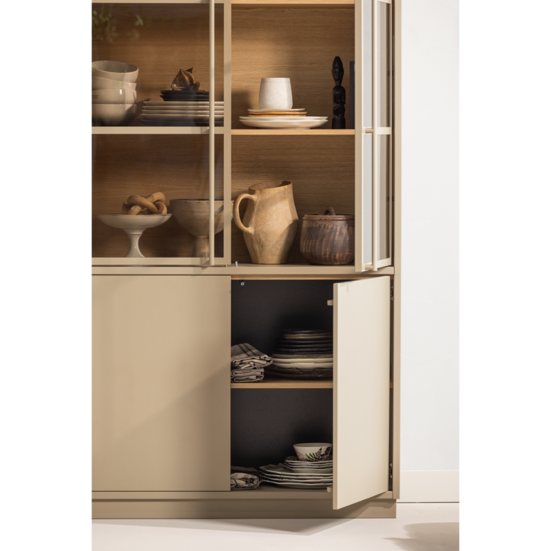 WOOOD-collectie Casa Buffetkast Grenen Mud [Fsc]