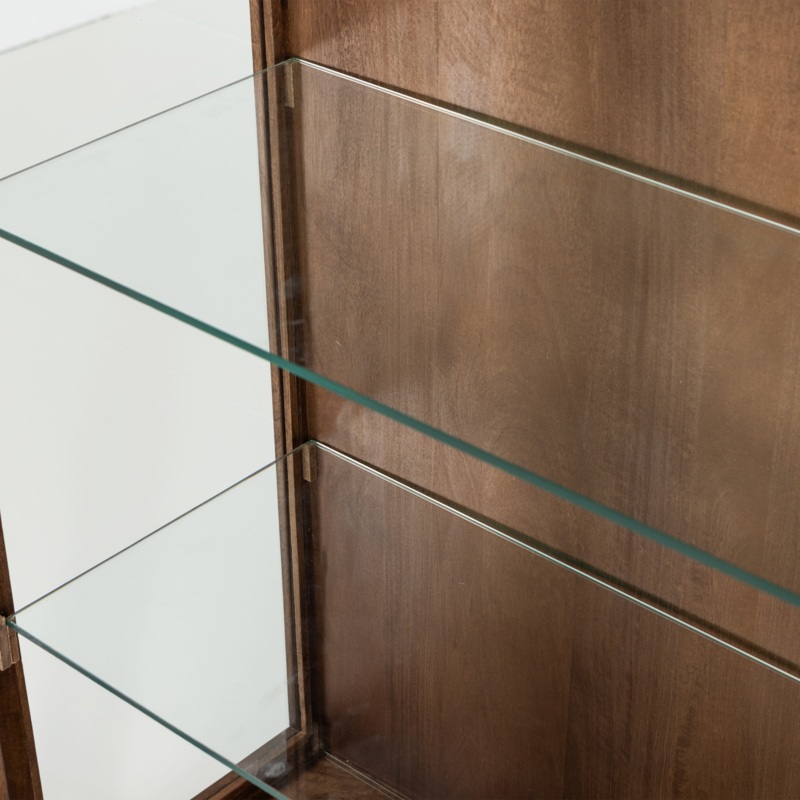WOOOD-collectie Kella 2-Deurs Kast Mango Hout Bruin