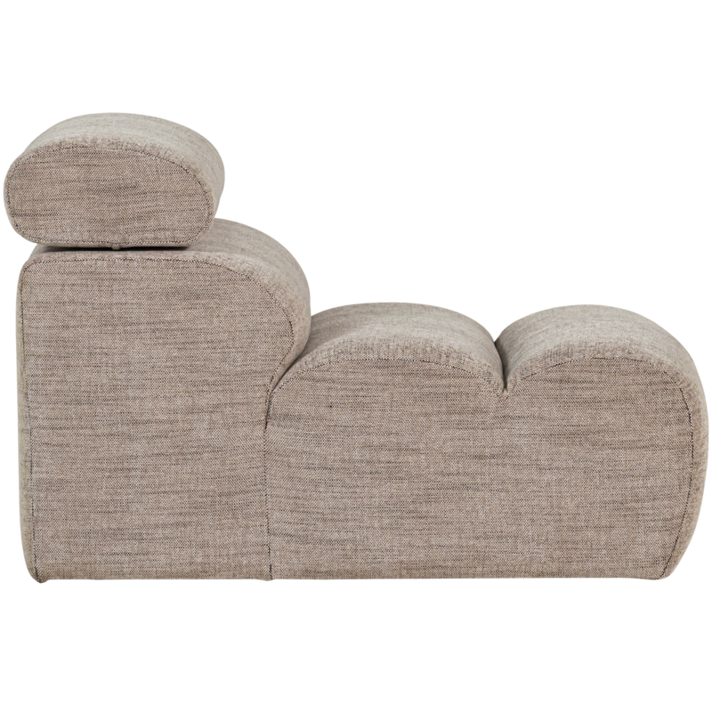 WOOOD-collectie NOVI 1-ZITS ELEMENT NATUREL MELANGE