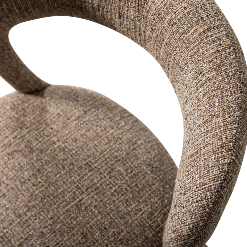 WOOOD-collectie Noble Eetkamerstoel Zand Melange