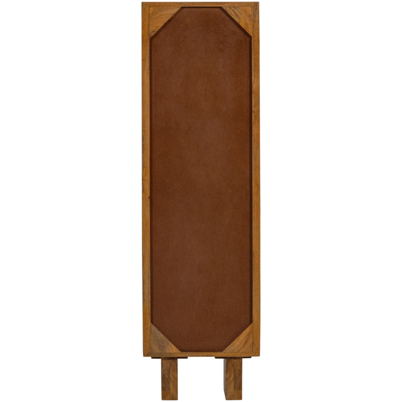 WOOOD-collectie Kella 1-Deurs Kast Mango Hout Naturel