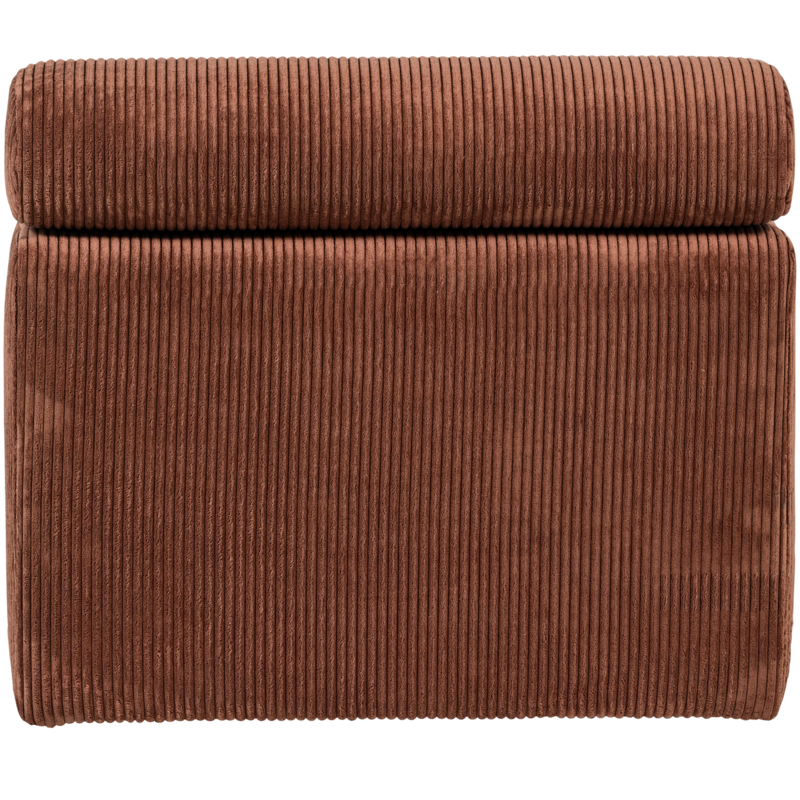 WOOOD-collectie Novi 1-Zits Element Ribstof Terra